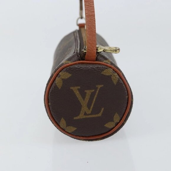LOUIS VUITTON Monogram Papillon Pouch LV Auth - Picture 4 of 15